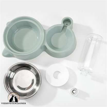 Refill-Dog-Bowl - 2in1 Futter- und Wassernapf