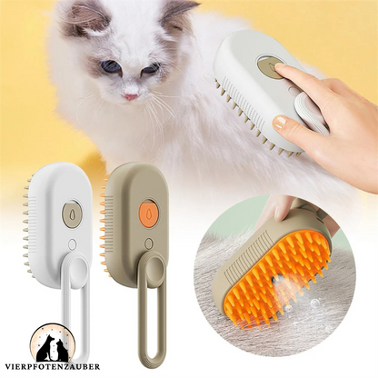 Steambrush Pro - Dampfbürste für Hunde und Katzen