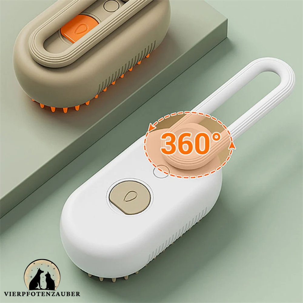 Steambrush Pro - Dampfbürste für Hunde und Katzen