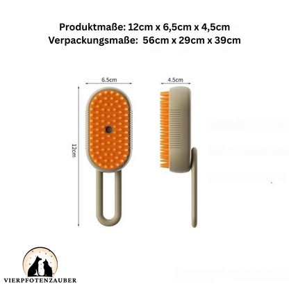 Steambrush Pro - Dampfbürste für Hunde und Katzen